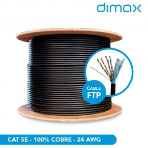CABLE FTP CAT5E 100%COBRE